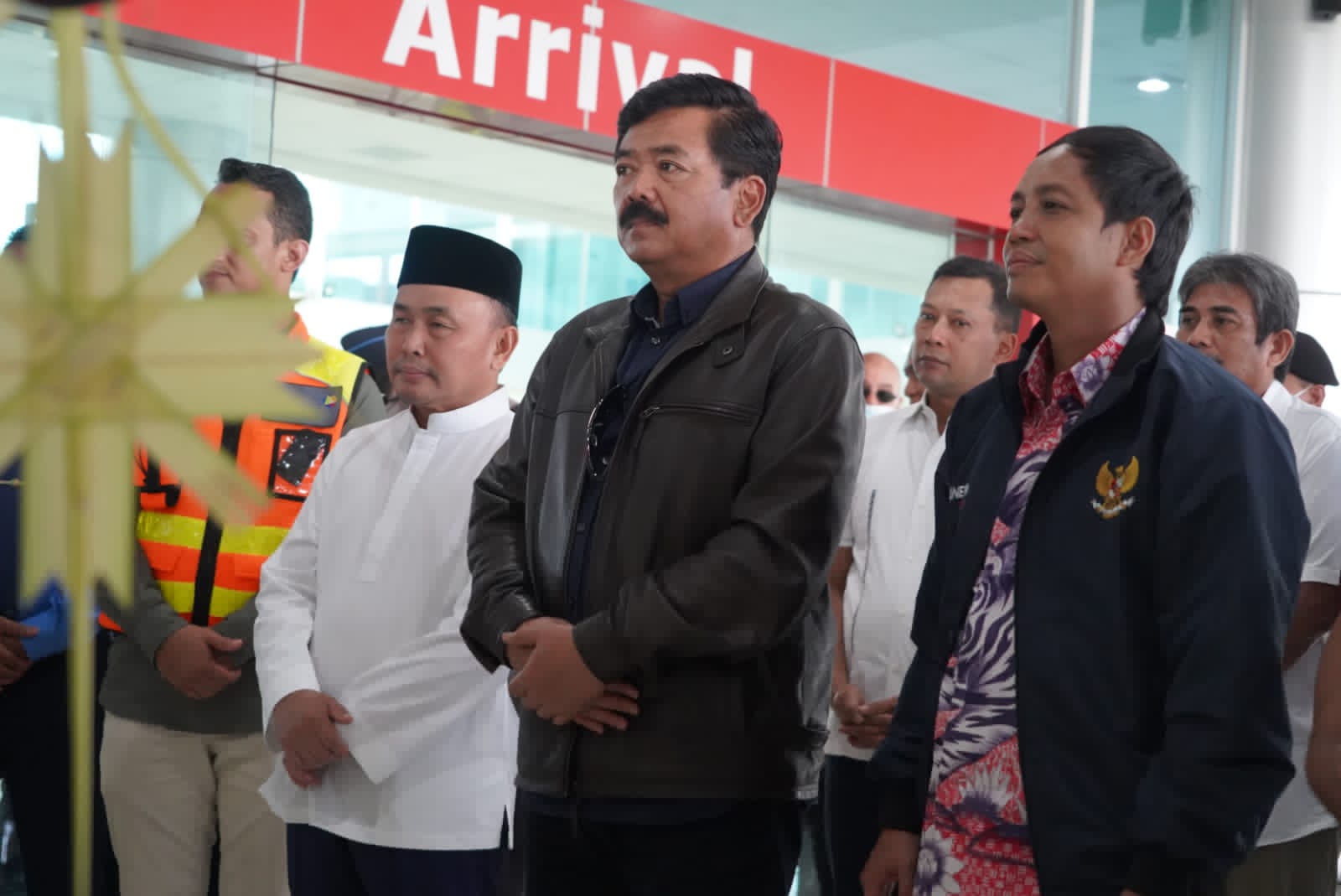 Gubernur Kalteng Menyambut Kedatangan Menteri ATR/BPN