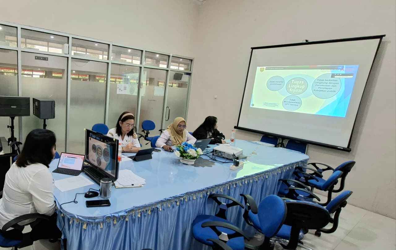Biro Organisasi Pemprov Kalteng Laksanakan Evaluasi UPTD dan Cabang Dinas