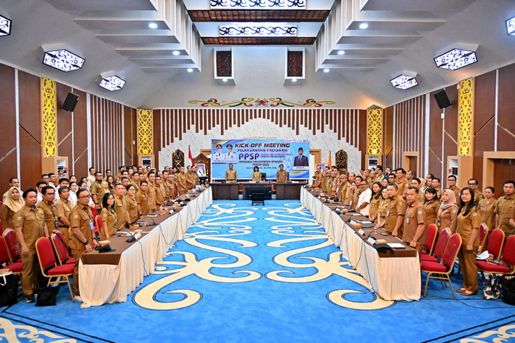 Program PPSP 2026 Resmi Dimulai, Pemprov Kalteng Gelar Kick Off Meeting