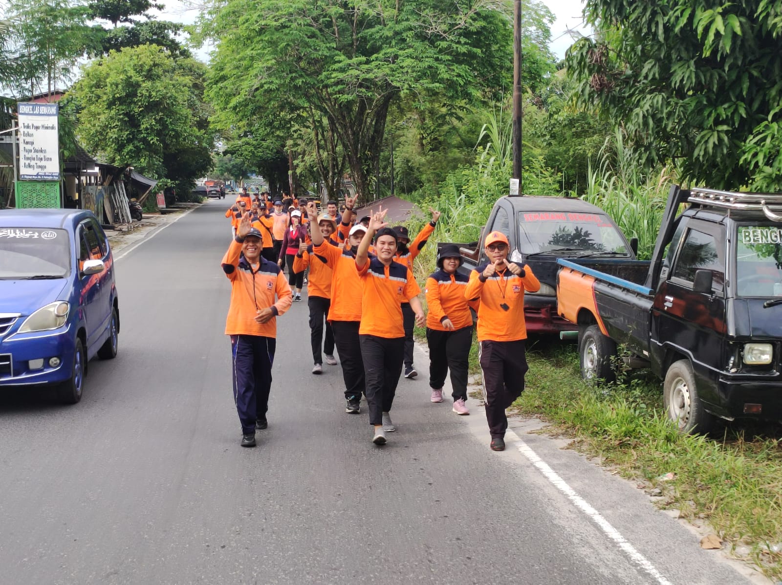 BPBPK Prov. Kalteng Gelar Pelatihan Kemampuan Fisik Anggota