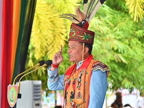 Gubernur Kalteng Agustiar Sabran Sampaikan Pidato Penuh Semangat dan Visi Besar Untuk Kesejahteraan Rakyat Kalteng