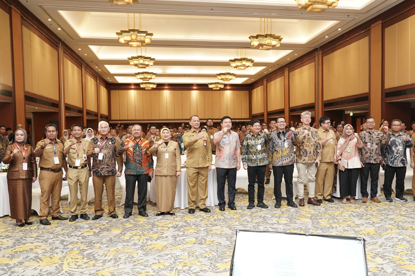 Kepala Dinas PMD Prov. Kalteng Dampingi Sekda Hadiri Rakornas Penyelenggaraan Pemerintahan Desa