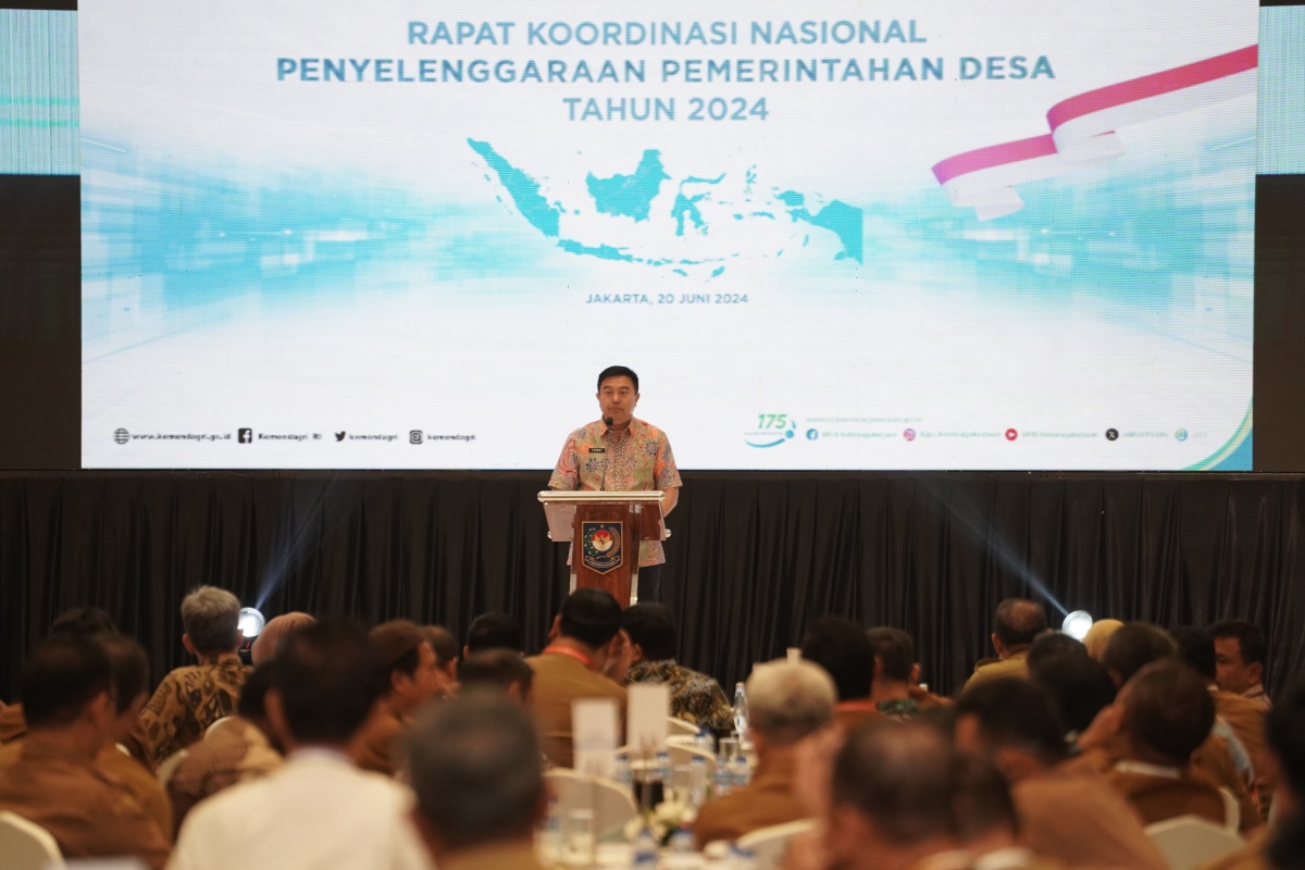 Kepala Dinas PMD Prov. Kalteng Dampingi Sekda Hadiri Rakornas Penyelenggaraan Pemerintahan Desa
