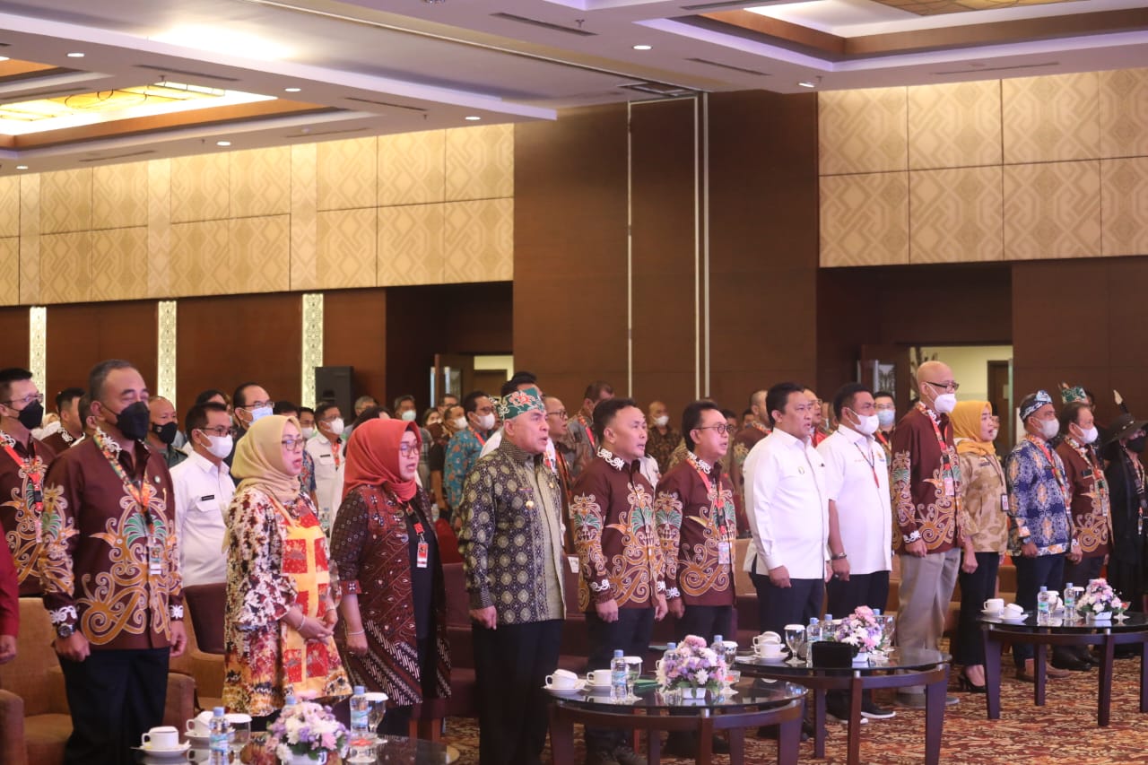 Gubernur Kalteng Sugianto Sabran Buka Talkshow Borneo Forum ke-5 Tahun 2022