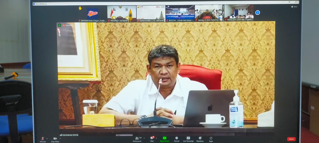 Sosialisasi Pendataan Tenaga Non ASN Di Lingkungan Instansi Pemerintah