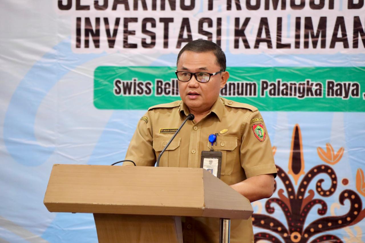 Asisten Ekbang Sri Widanarni Buka Rapat Konsolidasi Realisasi Investasi Kabupaten/Kota se-Kalteng dan Pengisian Capaian Serta Target Investasi