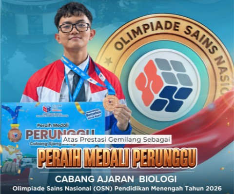 Pelajar Kalteng Raih Medali Perunggu OSN Nasional 2026, Axel Giyofandhi Berprestasi di Bidang Biologi