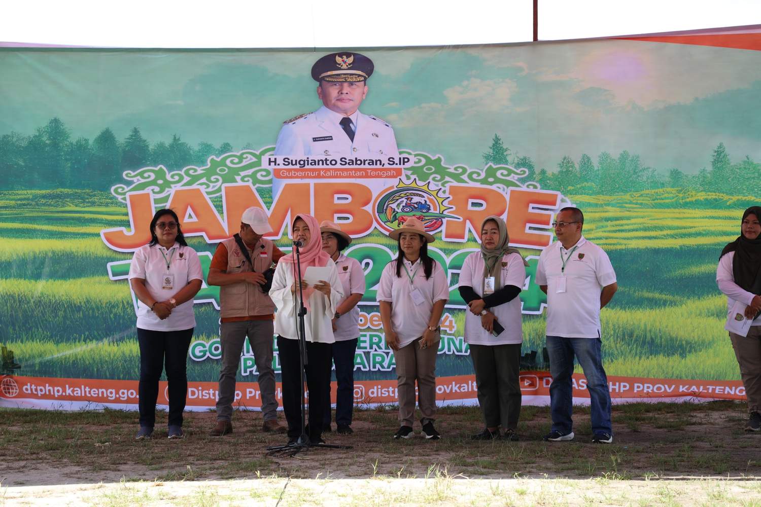 DTPHP Prov. Kalteng Gelar Kontes Pedet dalam Jambore Tani 2024