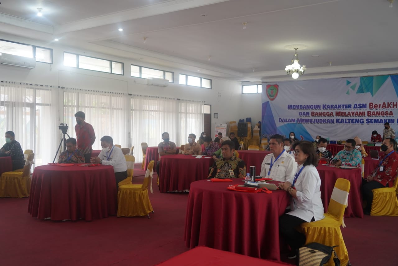 Pemprov. Kalteng Melalui BPSDM Gelar Uji Kompetensi Bidang Pemerintahan Bagi JPT Pratama Tahun 2022