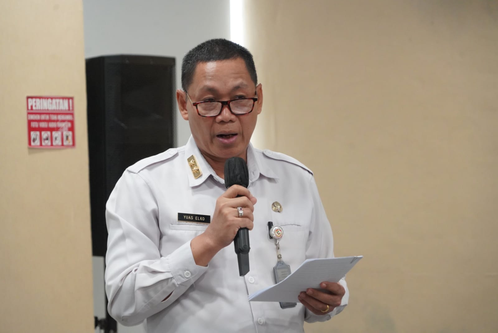Sahli Yuas Elko Hadiri Sosialisasi Dan Pendampingan Penyusunan Rencana Program Kerja TPAKD Di Prov. Kalteng