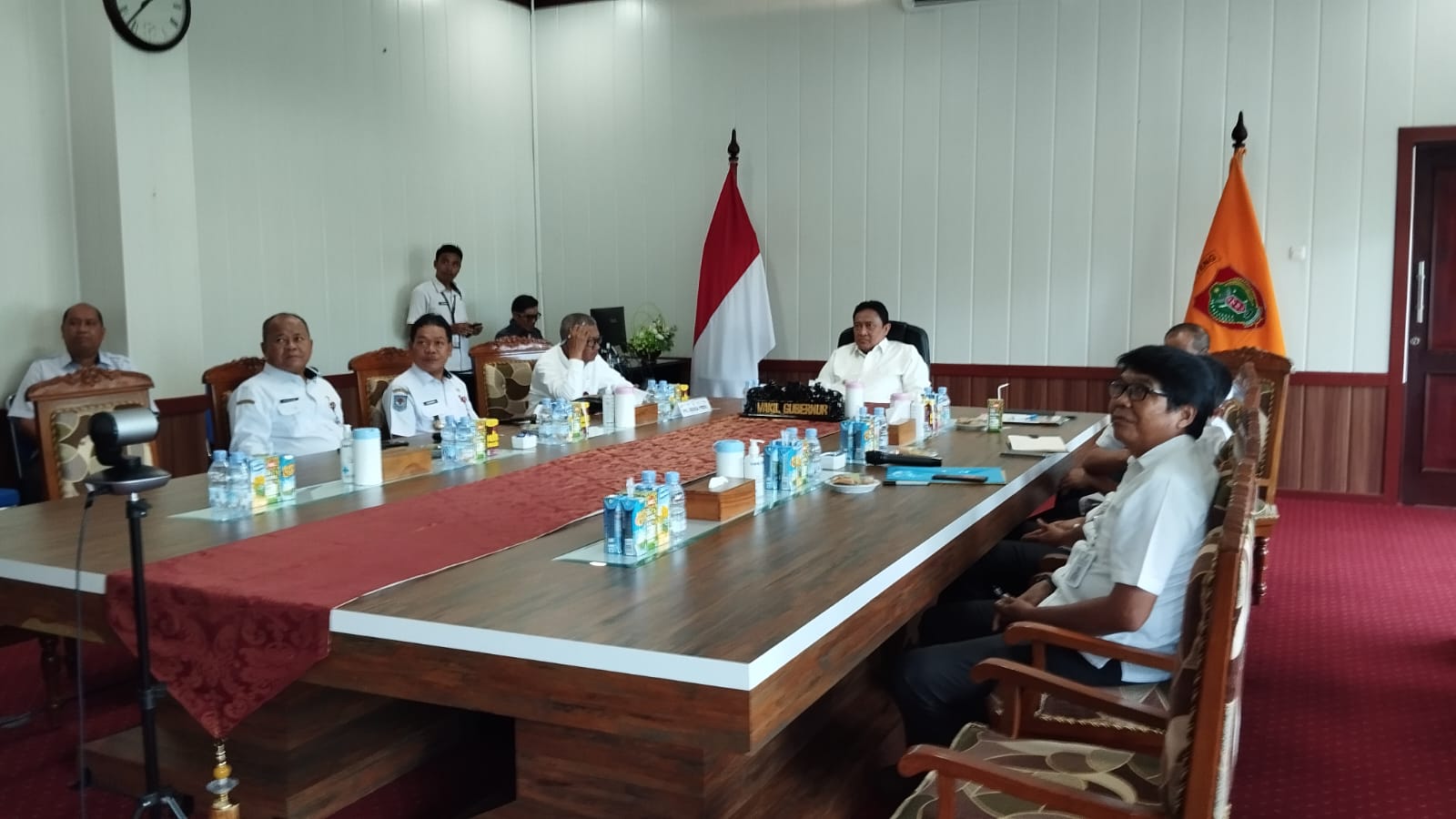 Wagub Kalteng Edy Pratowo Hadiri Launching Hasil Survei Penilaian Integritas Secara Virtual
