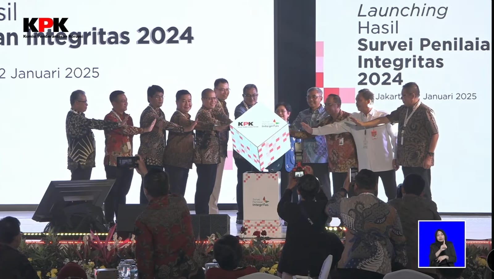 Wagub Kalteng Edy Pratowo Hadiri Launching Hasil Survei Penilaian Integritas Secara Virtual