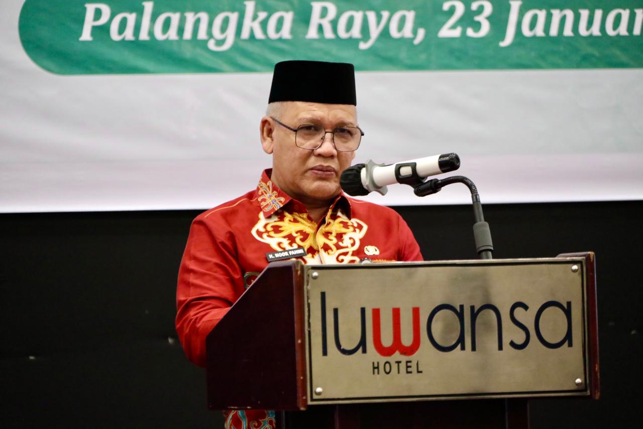Plt Sekda Prov Kalteng M. Katma F. Dirun Buka Seleksi PHD Tahun 1446 H/2025 M