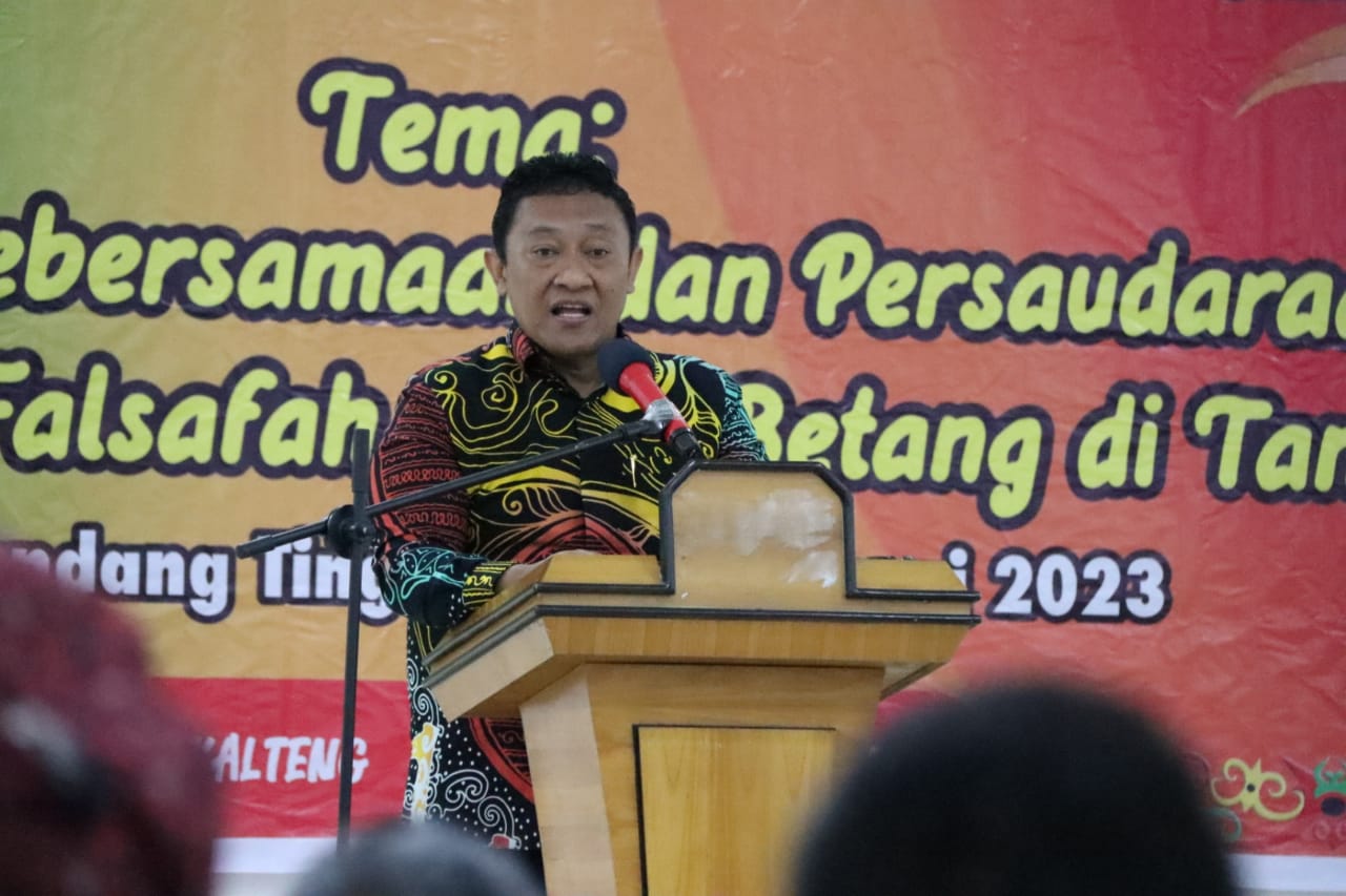 Wagub Kalteng Edy Pratowo Buka Acara Muswil KKSS ke - VII Prov. Kalteng