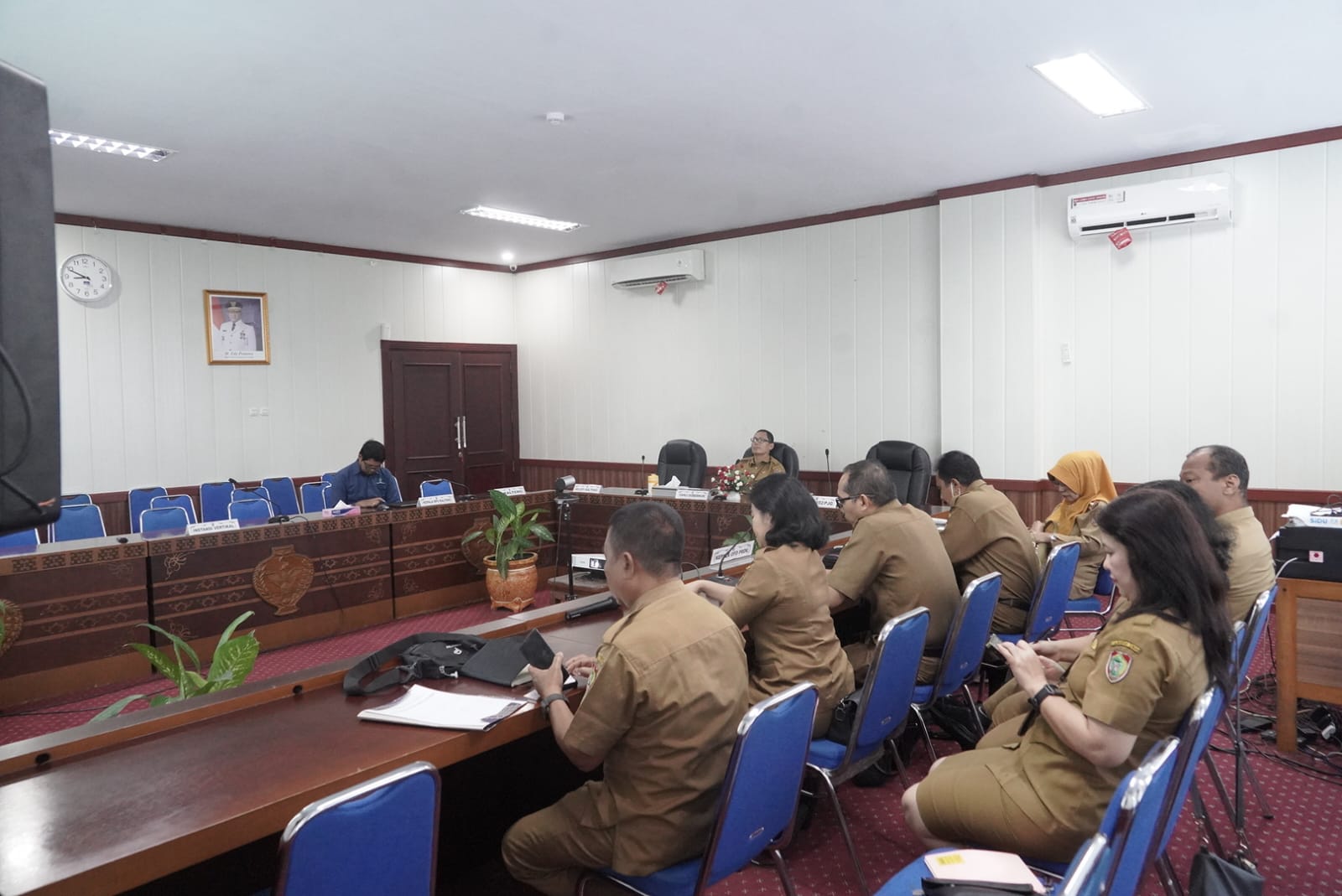 Sahli Yuas Elko Hadiri Rakor Pengendalian Inflasi Tahun 2025