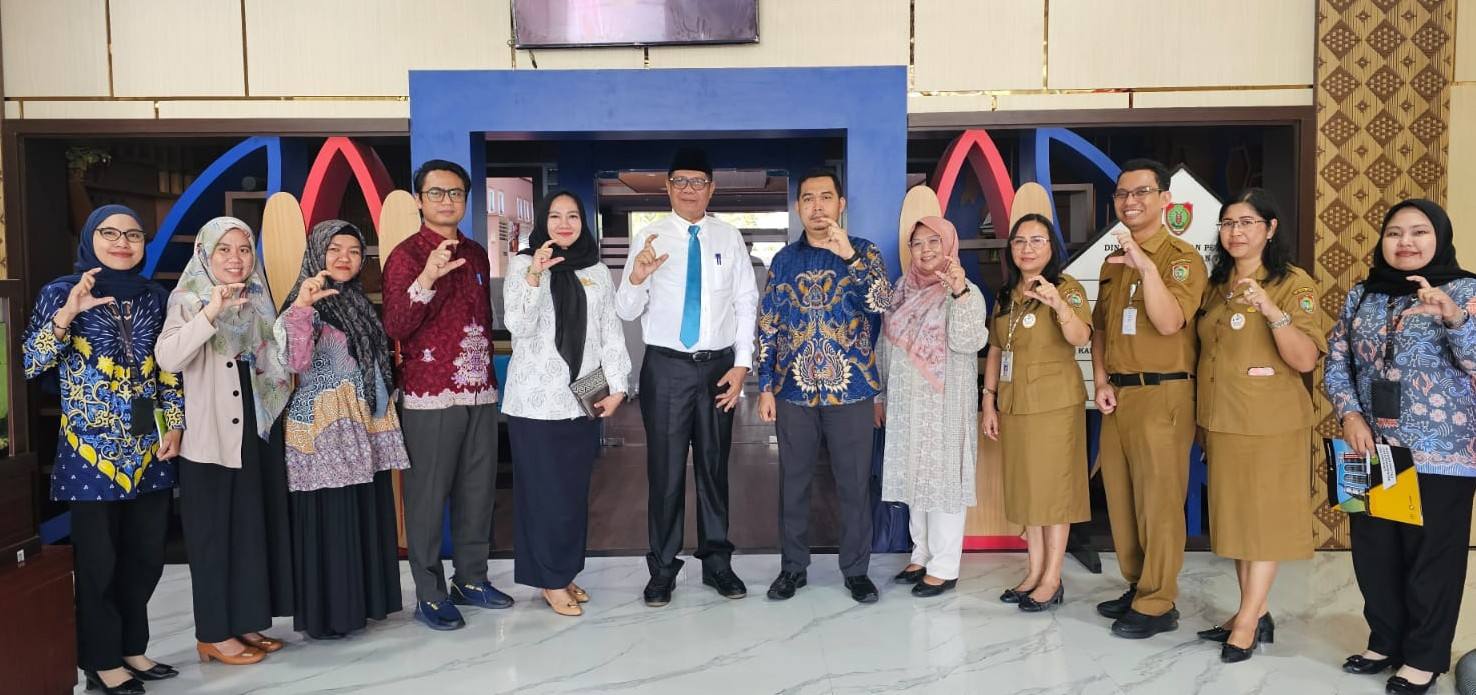 Kepala Dislutkan Darliansjah Terima Kunjungan Dekan Fakultas Ilmu Sosial dan Ilmu Politik Universitas Muhammadiyah