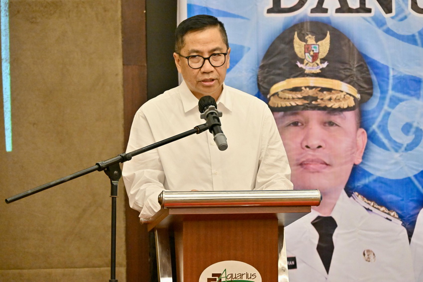 Kepala Bapperida Prov. Kalteng Leonard S. Ampung Buka Rakor Sinkronisasi Perencanaan dan Sinergi Pelaksanaan Asta Cita ke-6