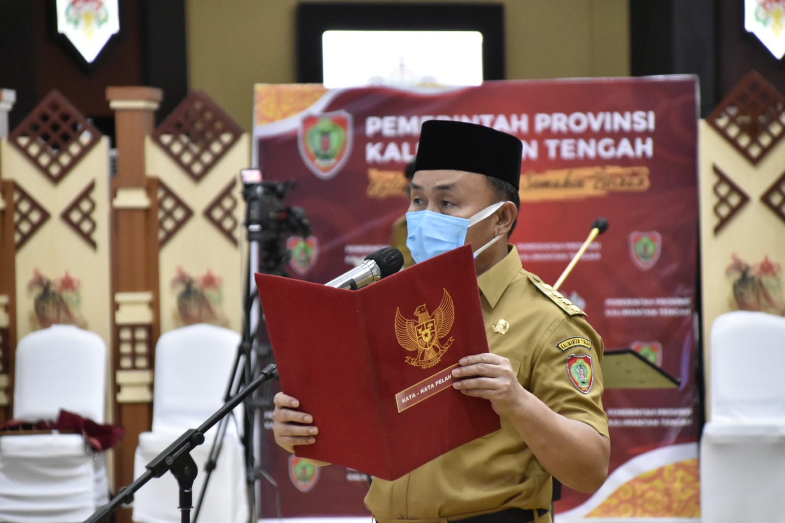 Resmi, Nuryakin dilantik sebagai Sekda Kalteng