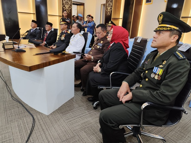 Gubernur Kalteng Agustiar Sabran Ikuti Upacara Peringatan Hari Otonomi Daerah Ke XXIX Tahun 2025