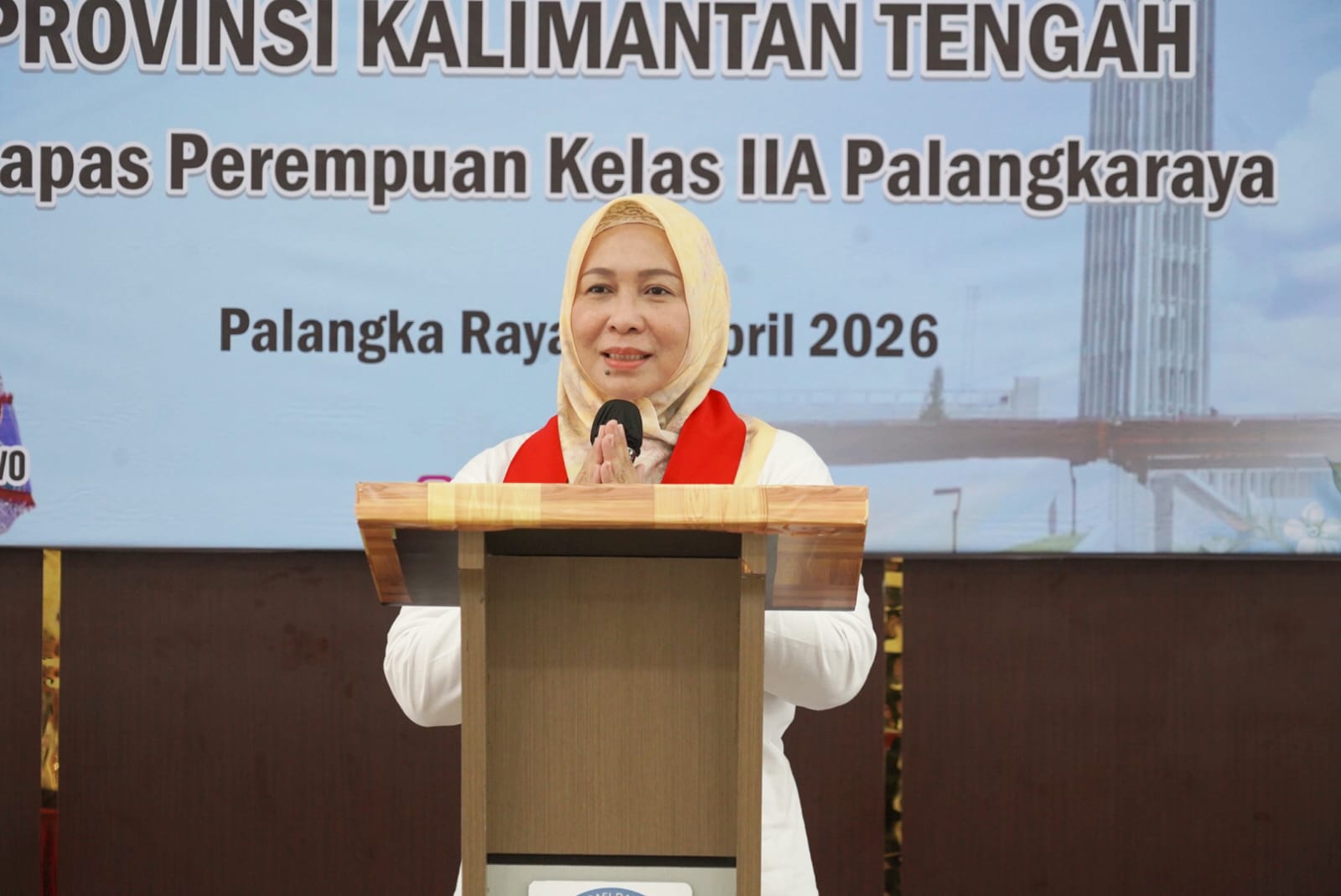 BKOW Kalteng Bersama PERWOSI dan PUSPA Gelar Bakti Sosial di Lapas Perempuan Kelas IIA