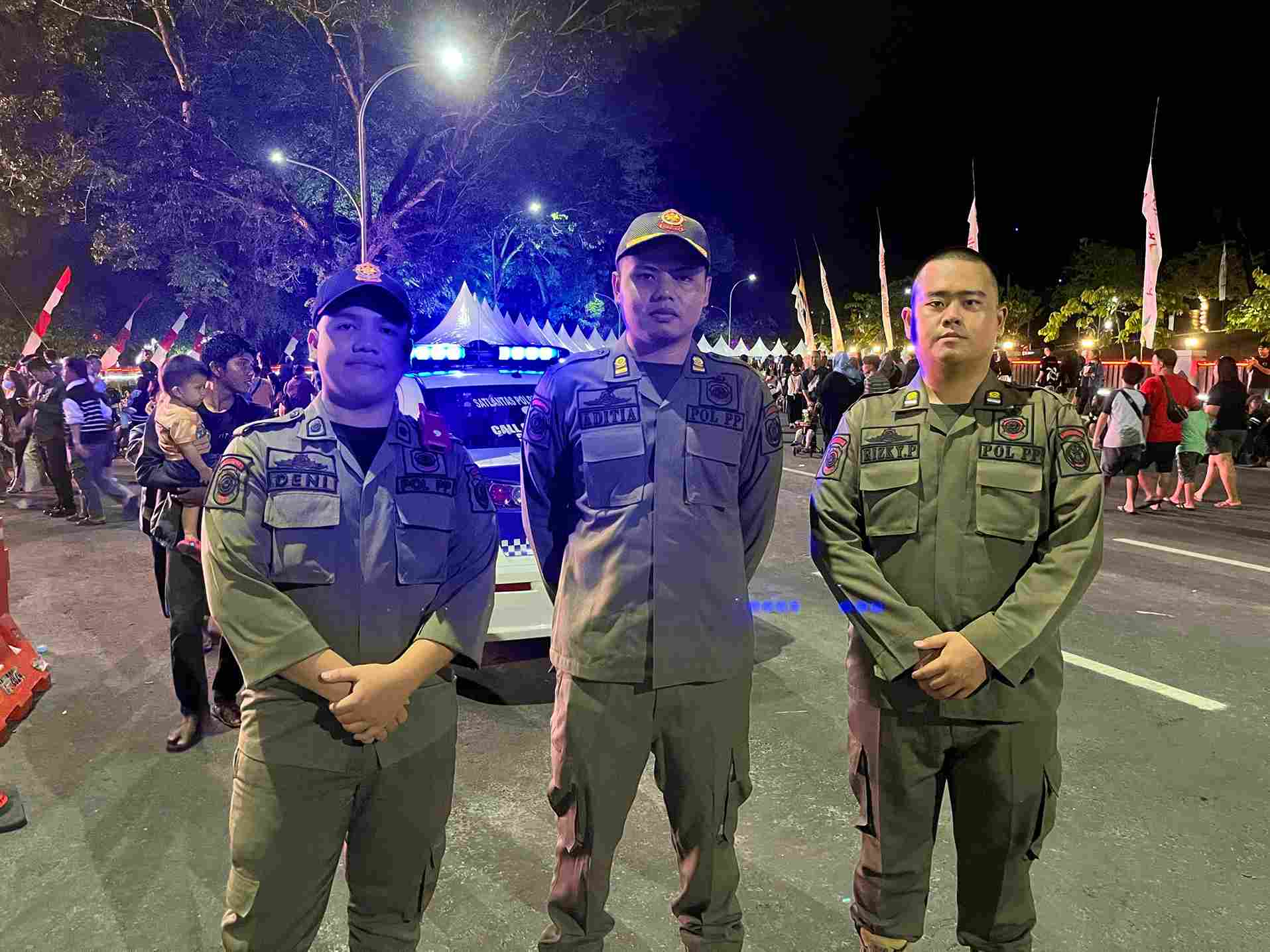 Satpol PP Amankan Acara Huma Betang Night