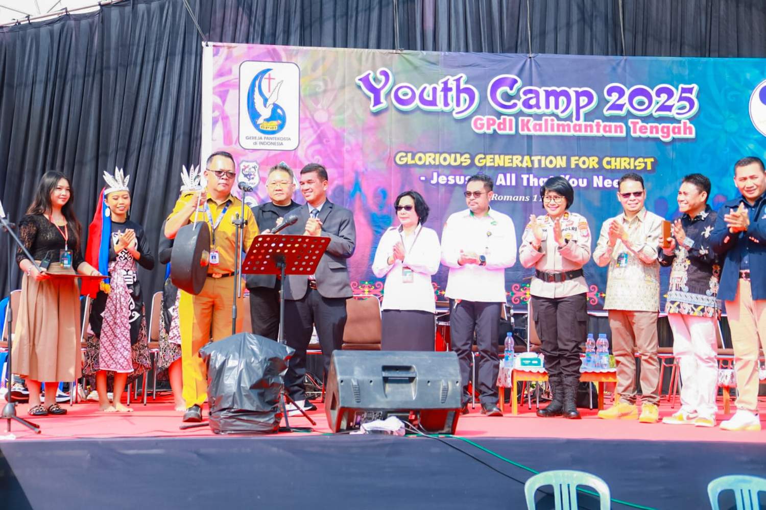 Pemprov Kalteng Buka Youth Camp Gereja Pantekosta di Indonesia (GPdI) se-Kalteng