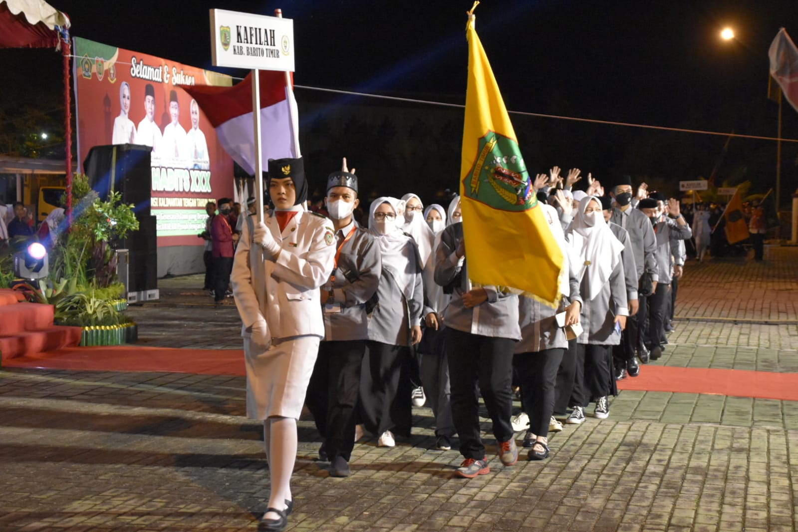 Gubernur Kalteng Resmi Buka MTQH ke XXX Tingkat Prov. Kalteng Tahun 2022