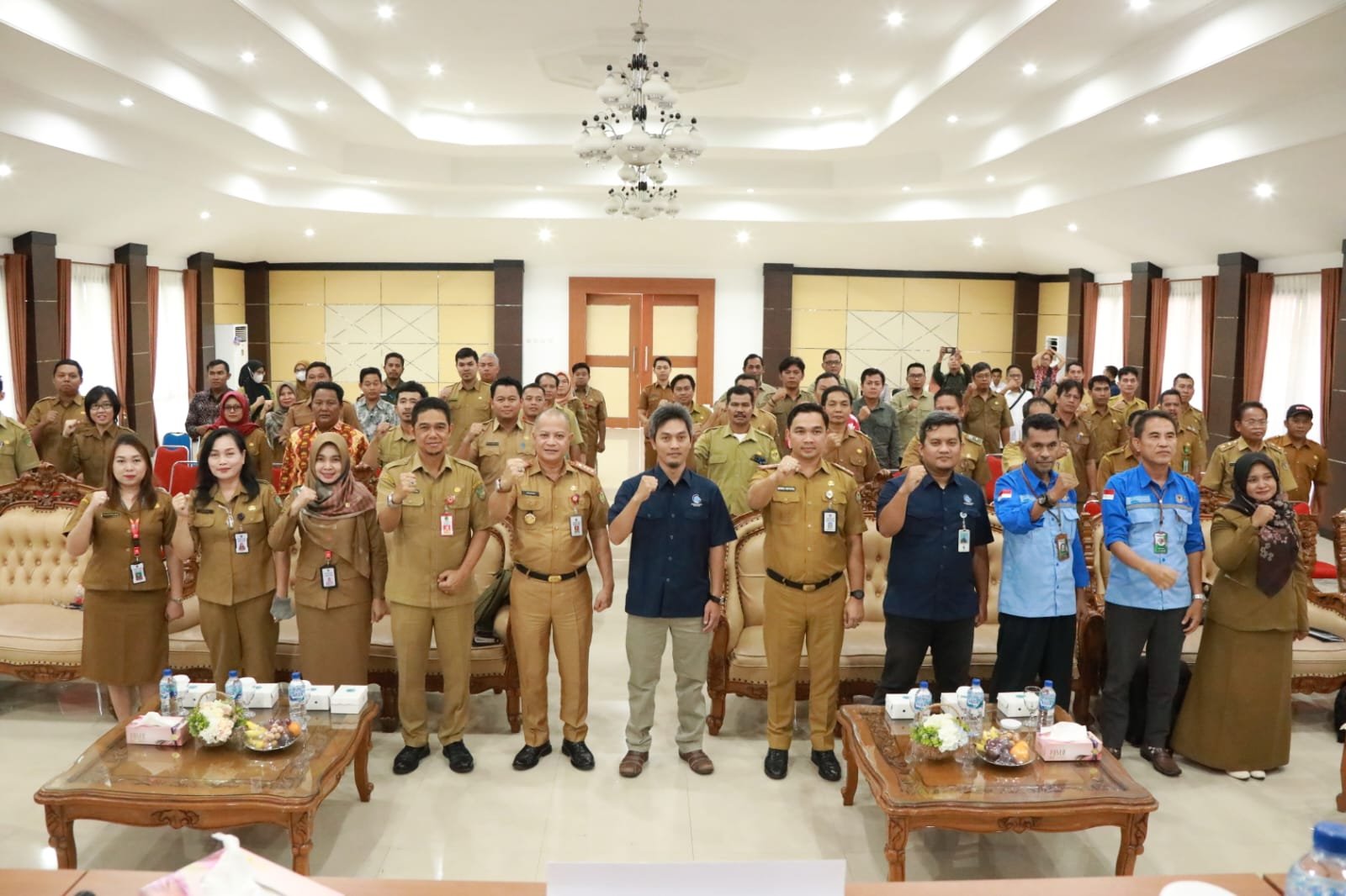 Kadis PMDes Prov. Kalteng Buka Rakor Tim Penetapan Dan Penegasan Batas Desa Se Kalteng