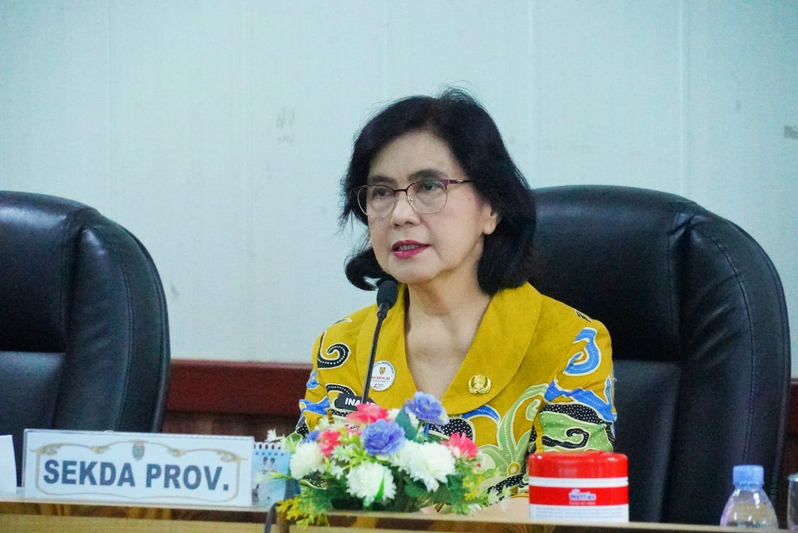Sekda Kalteng Linae Victoria Aden Perkuat Peran Kepala Daerah dan Lurah Antisipasi Karhutla