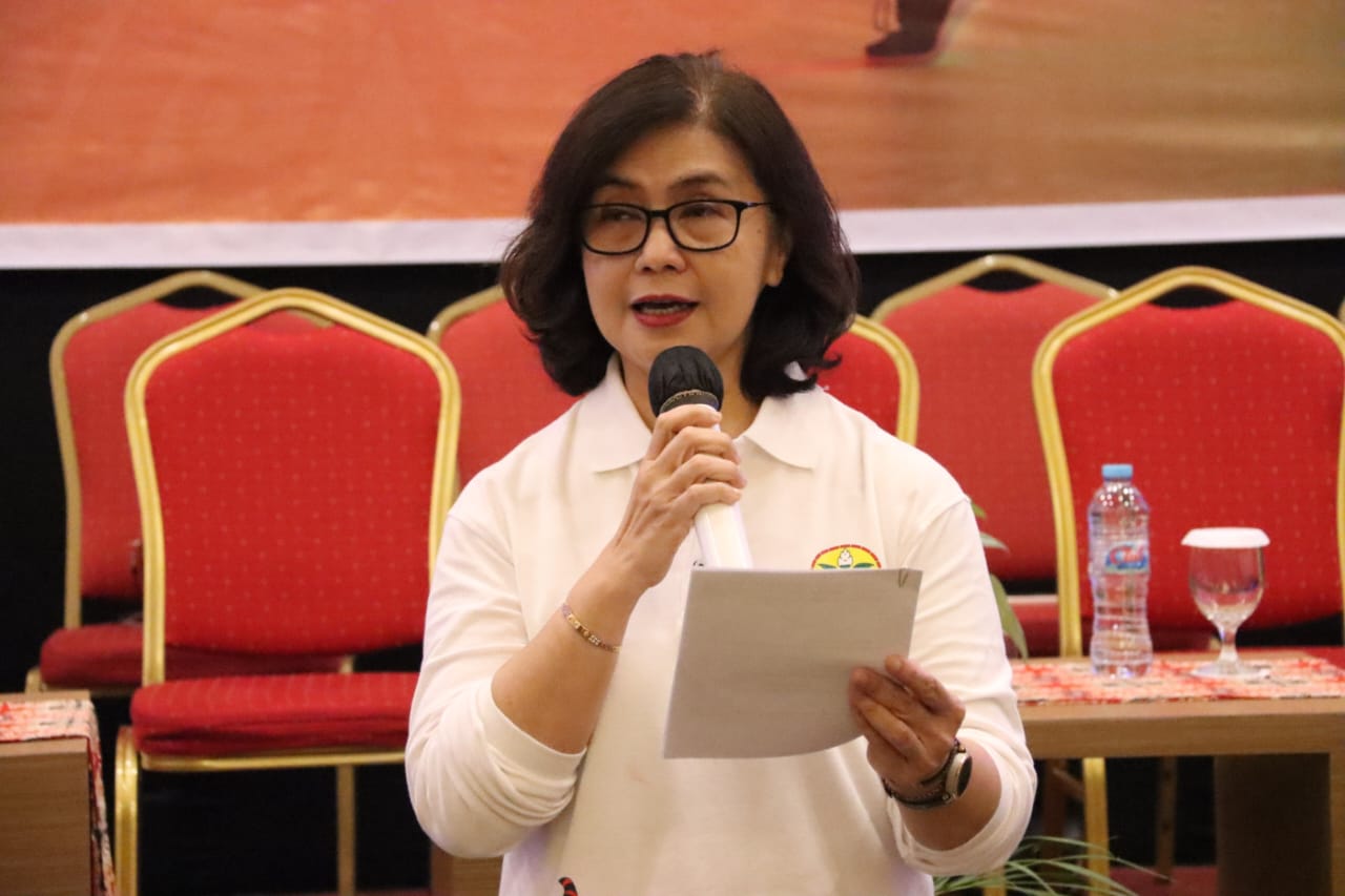 PERWOSI Prov. Kalteng Gelar Seleksi Lomba Senam Kreasi Piala Ibu Negara RI