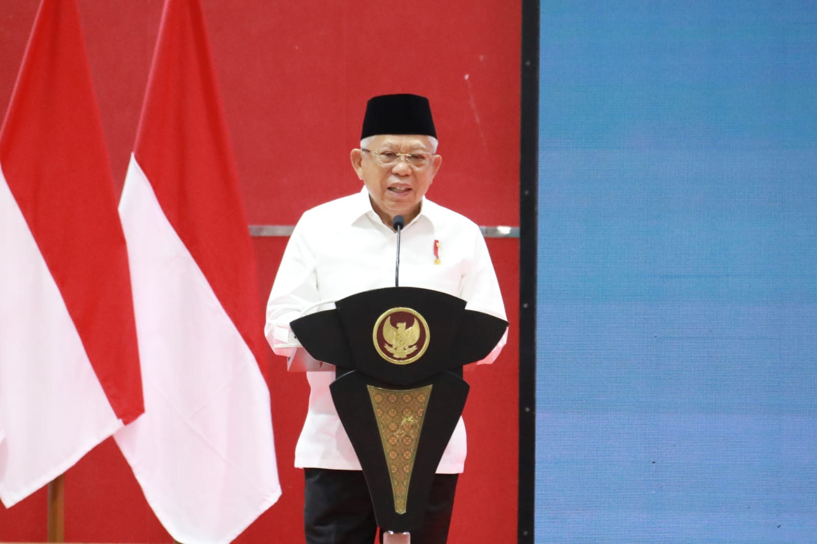 Wakil Presiden RI KH. Maruf Amin Hadiri Pengukuhan Pengurus KDEKS Provinsi Kalteng