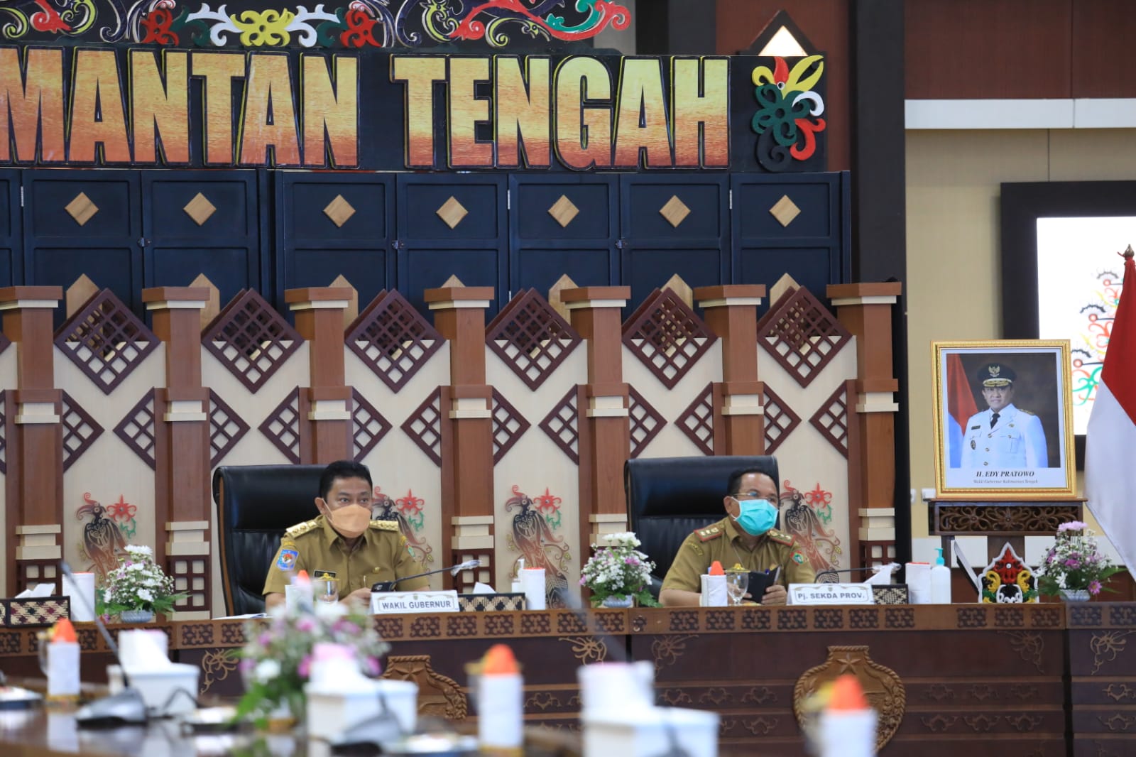 Di Pimpin Mendagri, Pemprov Kalteng Hadiri Rakor Evaluasi Penyerapan Anggaran Daerah