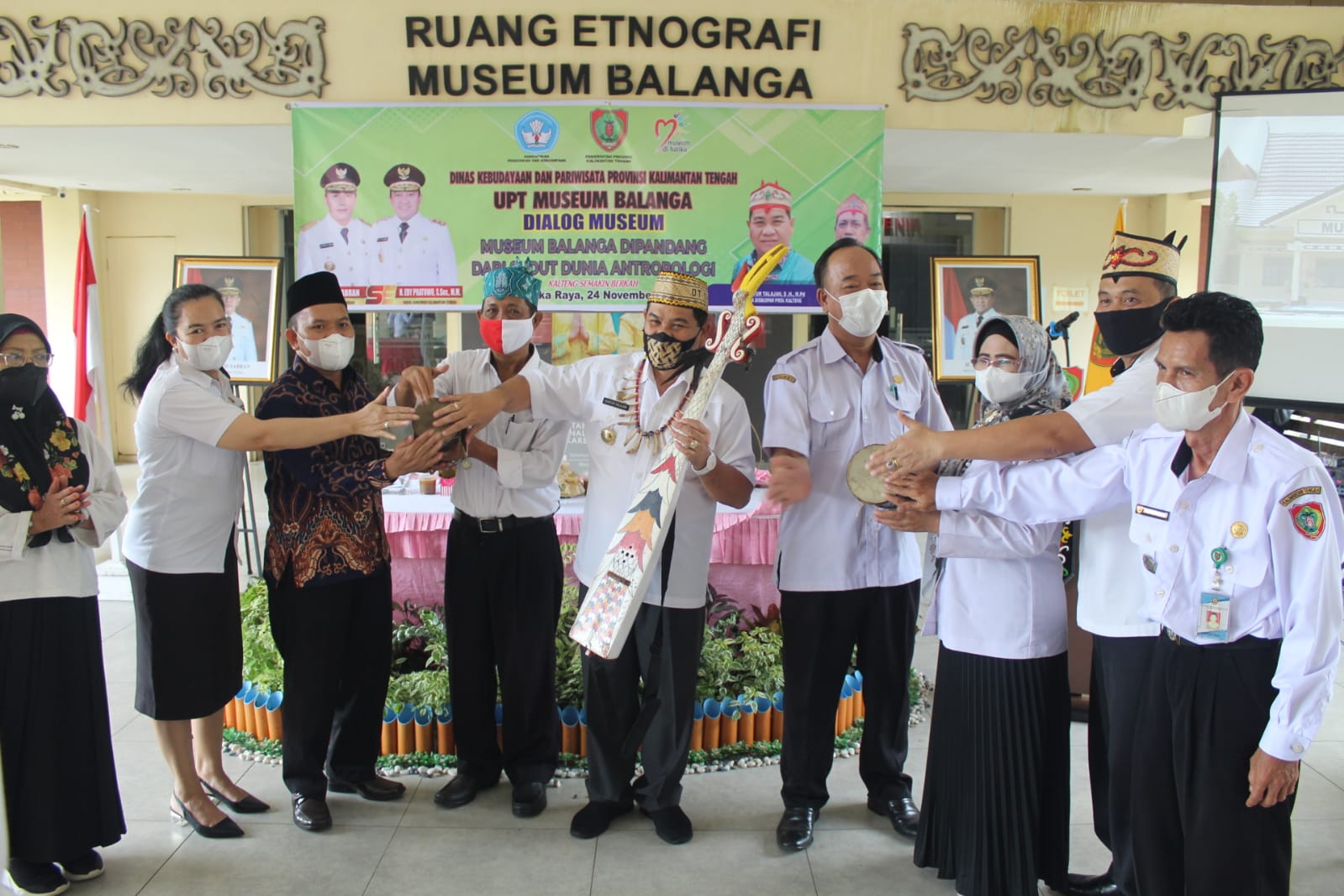 Secara Resmi Kegiatan Dialog Museum Dibuka Kadisbudpar Kalteng
