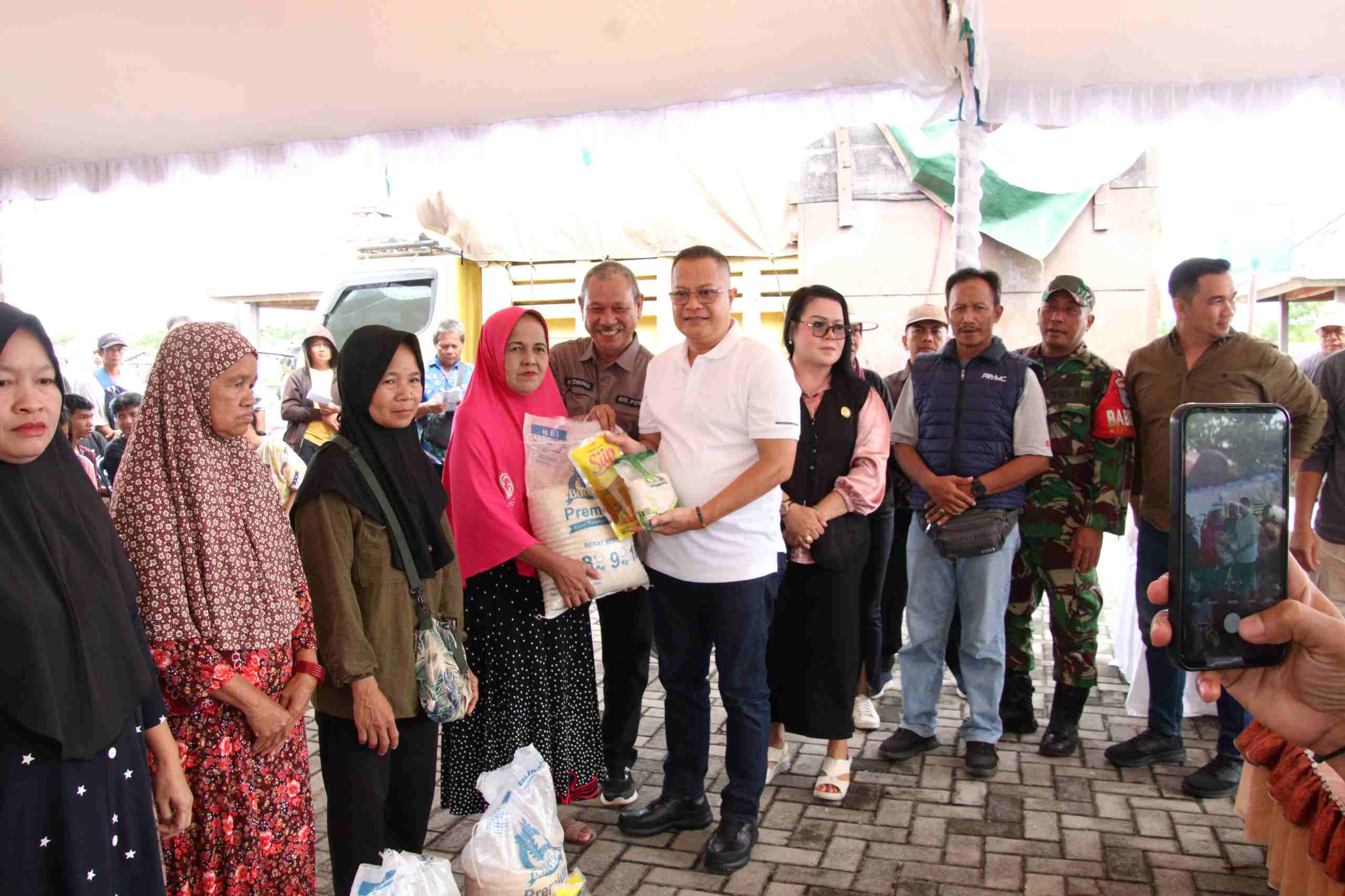 Dinas PMD Laksanakan Kegiatan Pasar Murah di Kelurahan Langkai