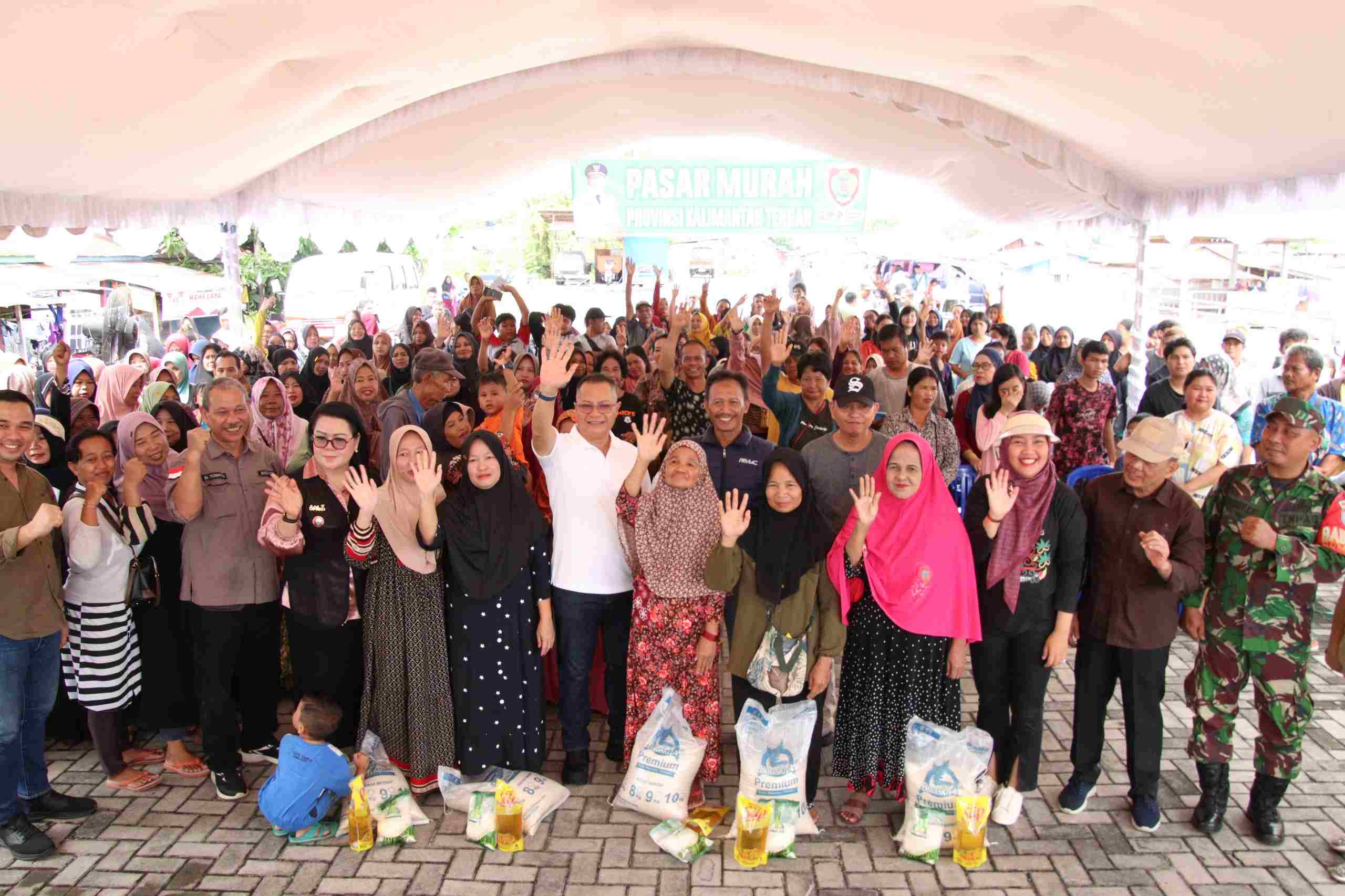 Dinas PMD Laksanakan Kegiatan Pasar Murah di Kelurahan Langkai