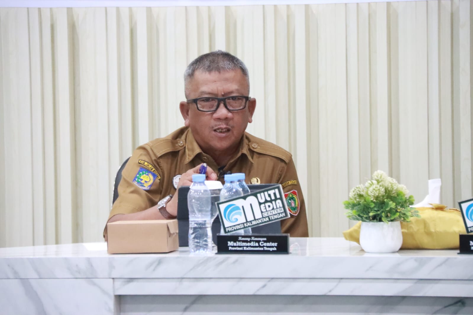 Diskominfosantik Prov. Kalteng Gelar Podcast  Bertajuk 
