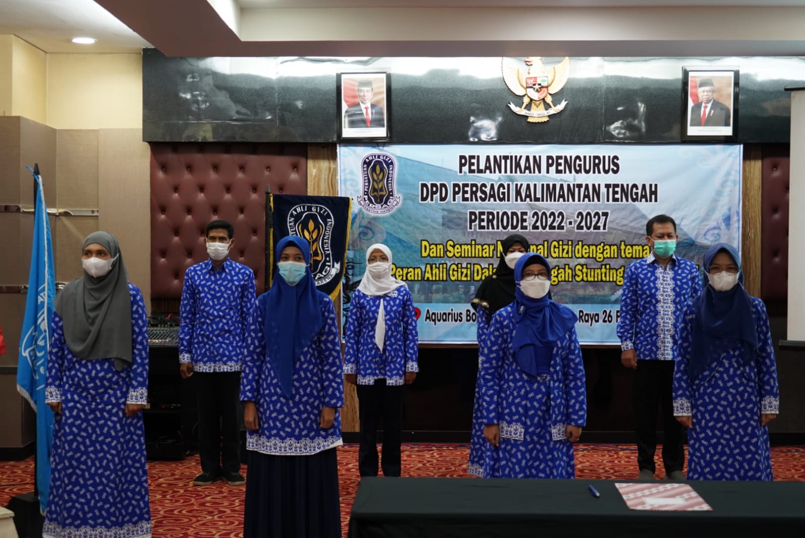 Pengurus DPD PERSAGI Kalteng Periode 2022-2027 Resmi Dilantik Oleh Sekjen DPP PERSAGI