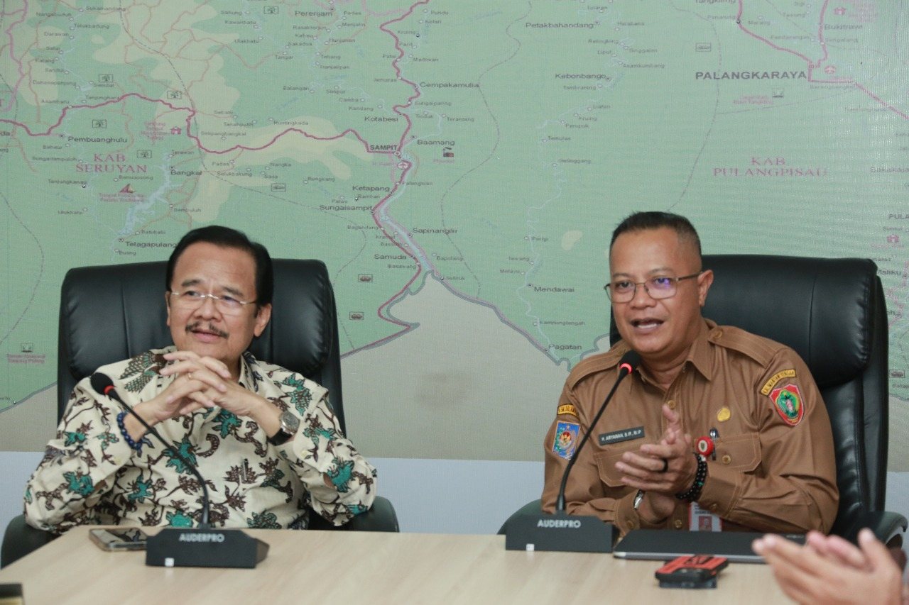 Dinas PMD Prov. Kalteng Terima Kunjungan Anggota Komisi I DPD RI Dapil Kalteng Agustin Teras Narang