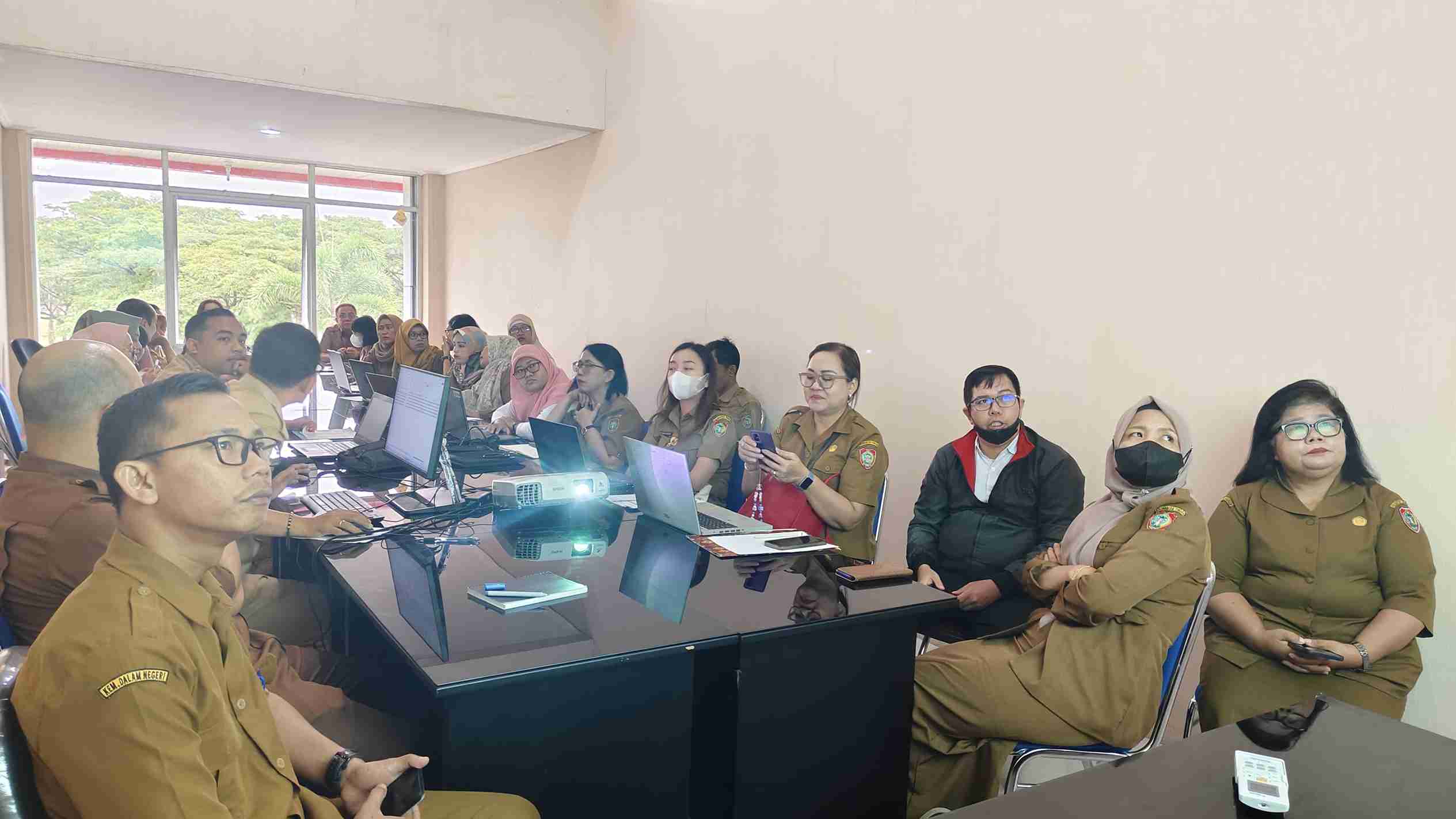 Biro Organisasi Laksanakan Rapat Bersama Beberapa OPD Terkait