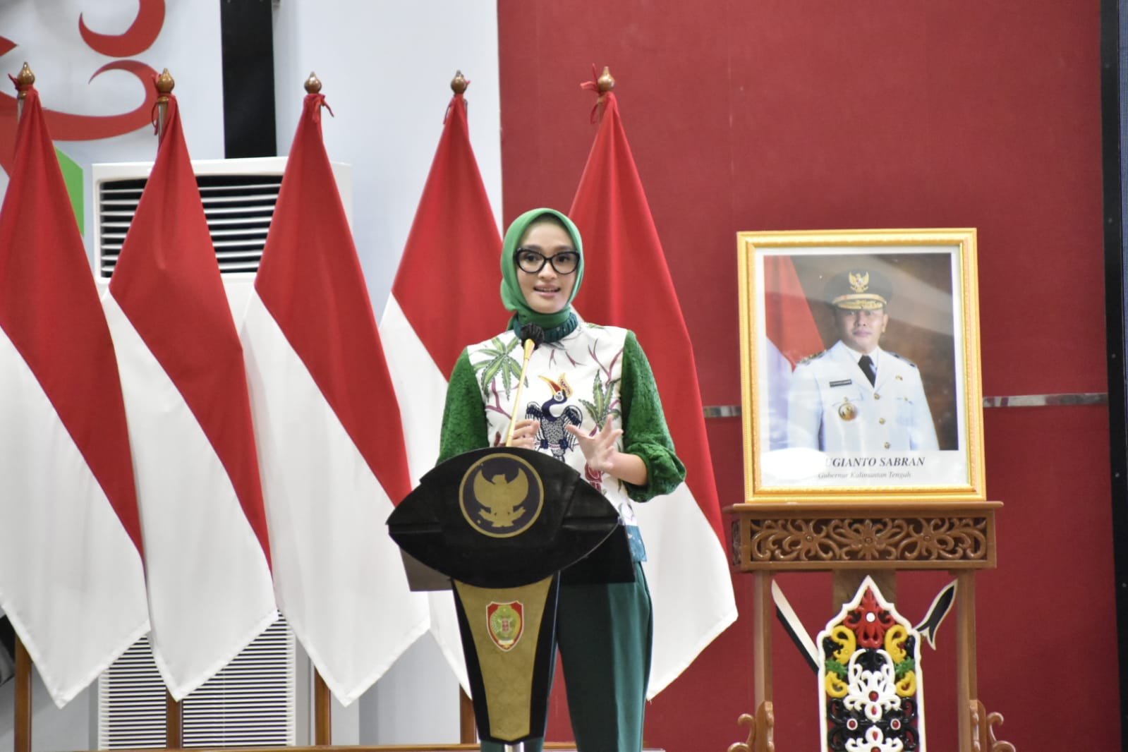 Ketua Dekranasda Prov. Kalteng Ivo Sugianto Sabran Launching E-Commerce Tokokaltengberkah.com