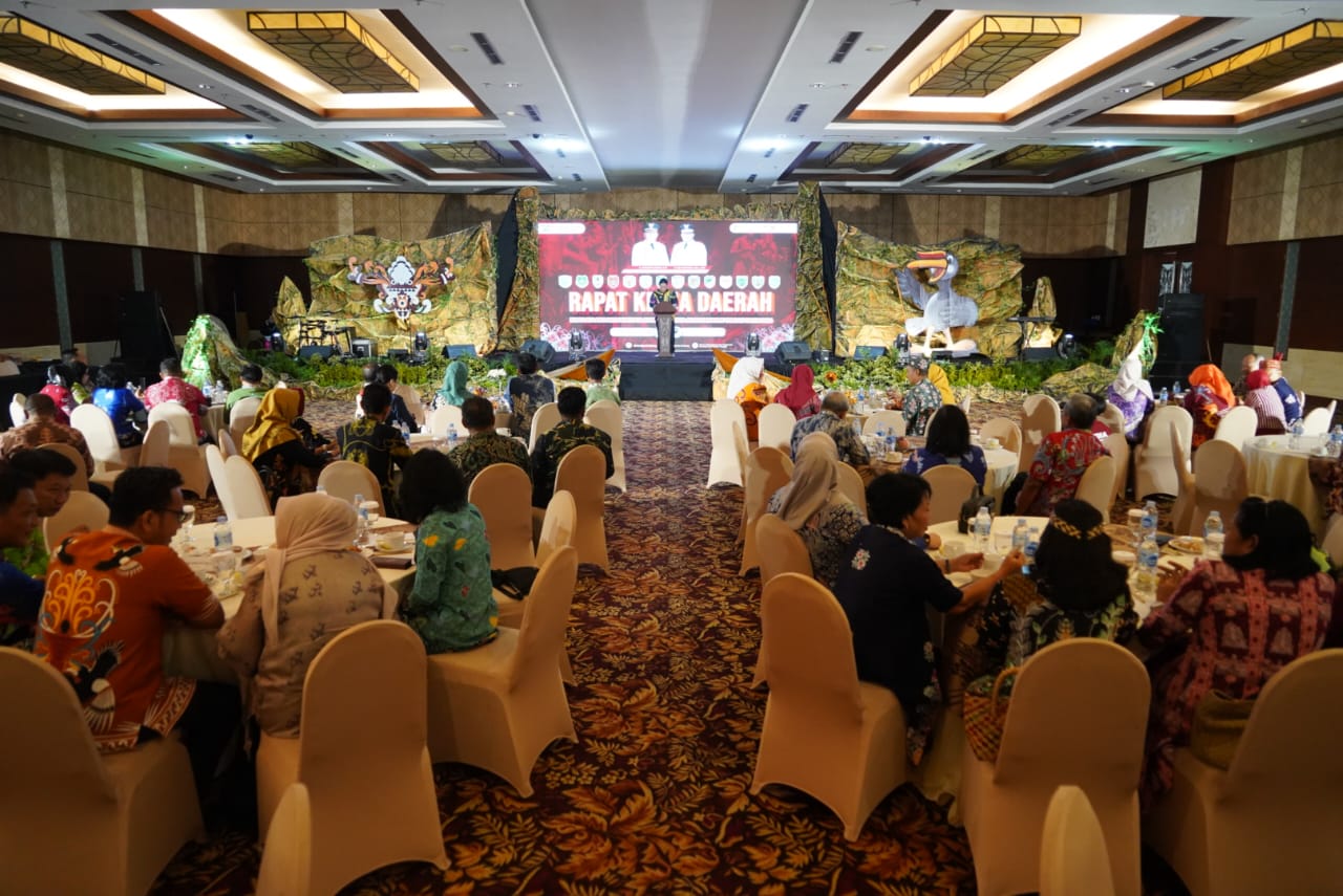 Wagub Kalteng Edy Pratowo Buka Pelaksanaan Rakerda Kebudayaan dan Pariwisata Se-Kalteng