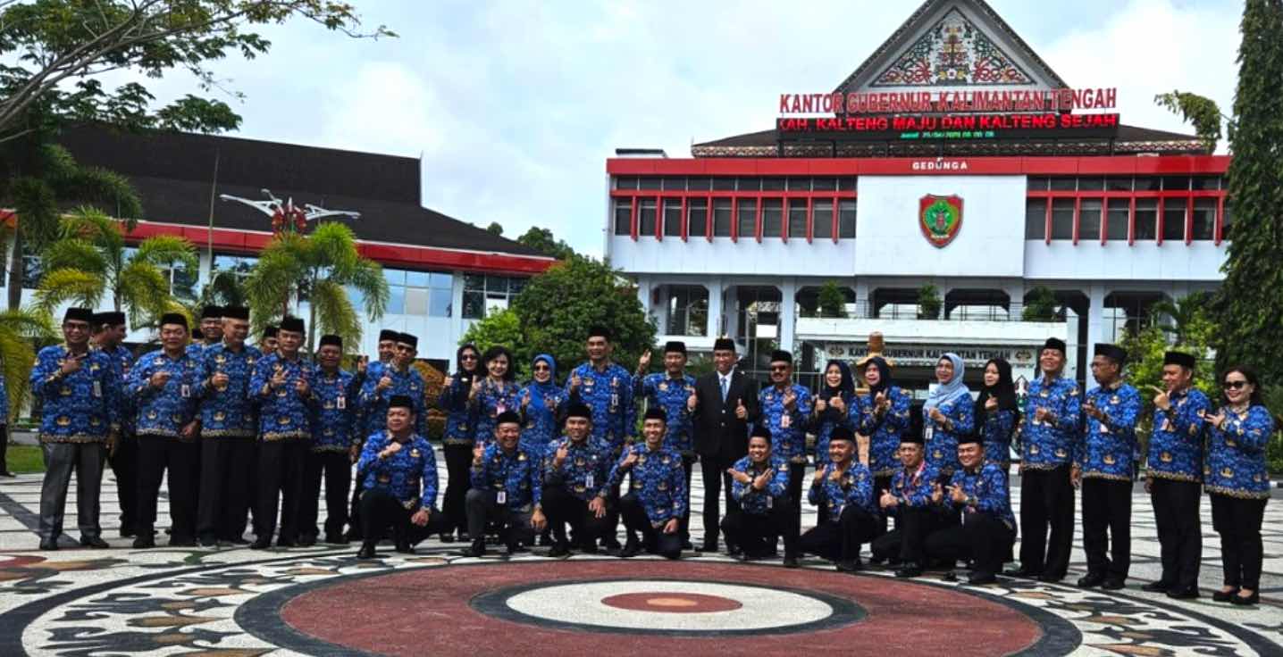 BPSDM Prov. Kalteng Turut Ambil Bagian Dalam Apel Peringatan Hari Otonomi Daerah ke-XXIX