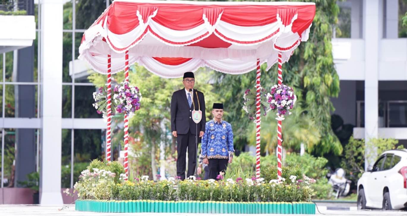 BPSDM Prov. Kalteng Turut Ambil Bagian Dalam Apel Peringatan Hari Otonomi Daerah ke-XXIX