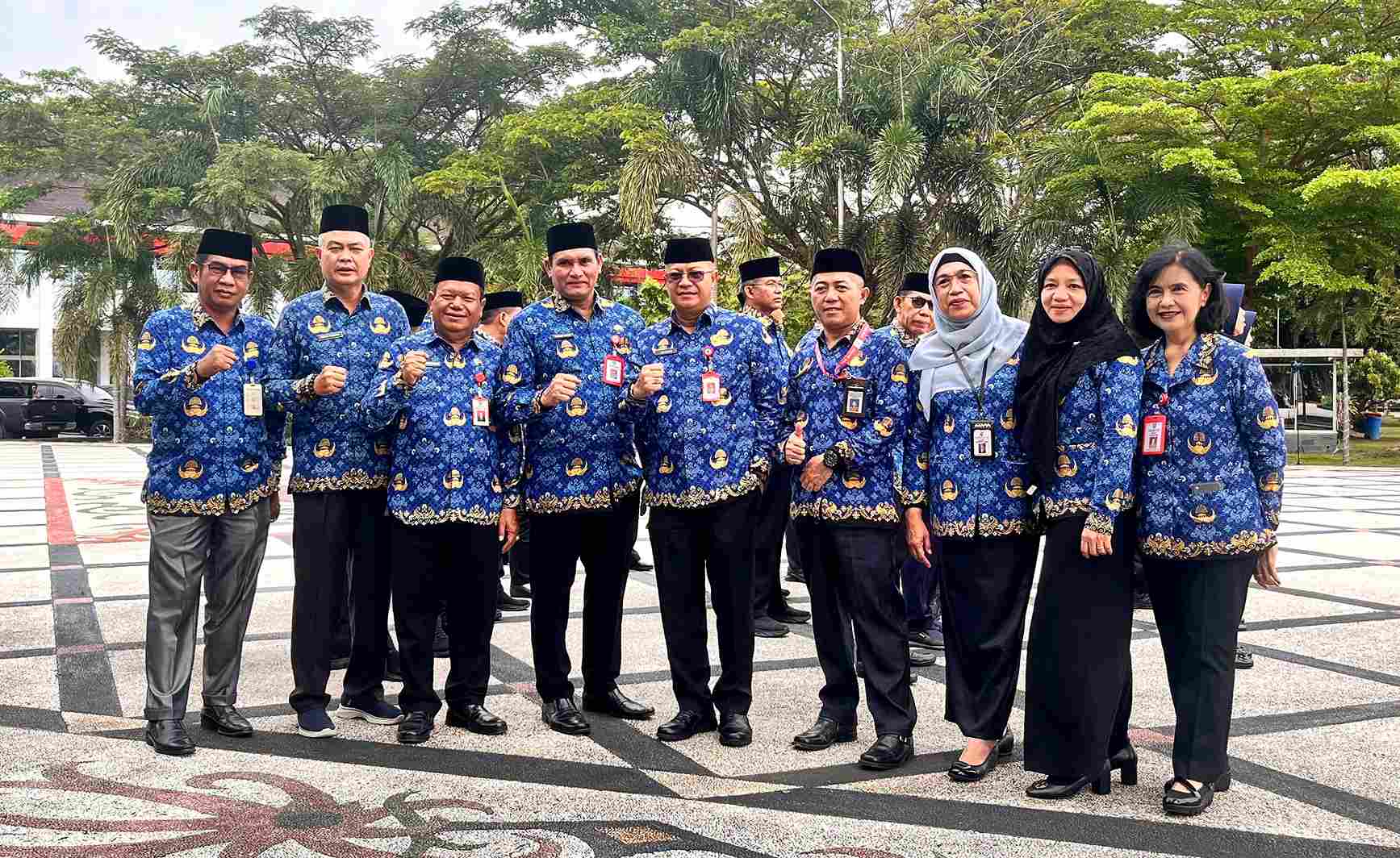 Kasatpol PP Prov. Kalteng Sampaikan Apresiasi Atas Peringatan Hari Otonomi Daerah