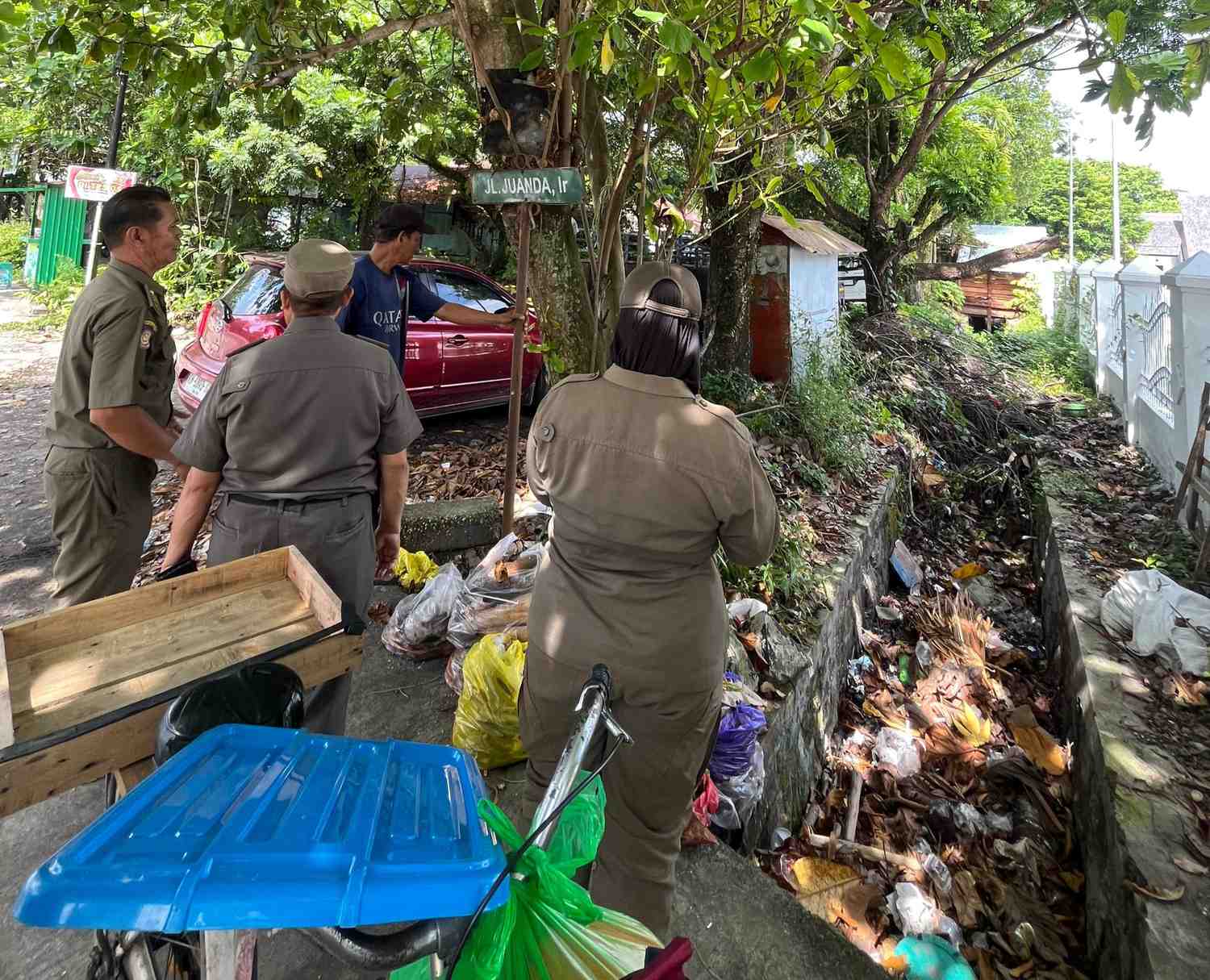Satpol PP Prov. Kalteng Laksanakan Patroli Pengawasan