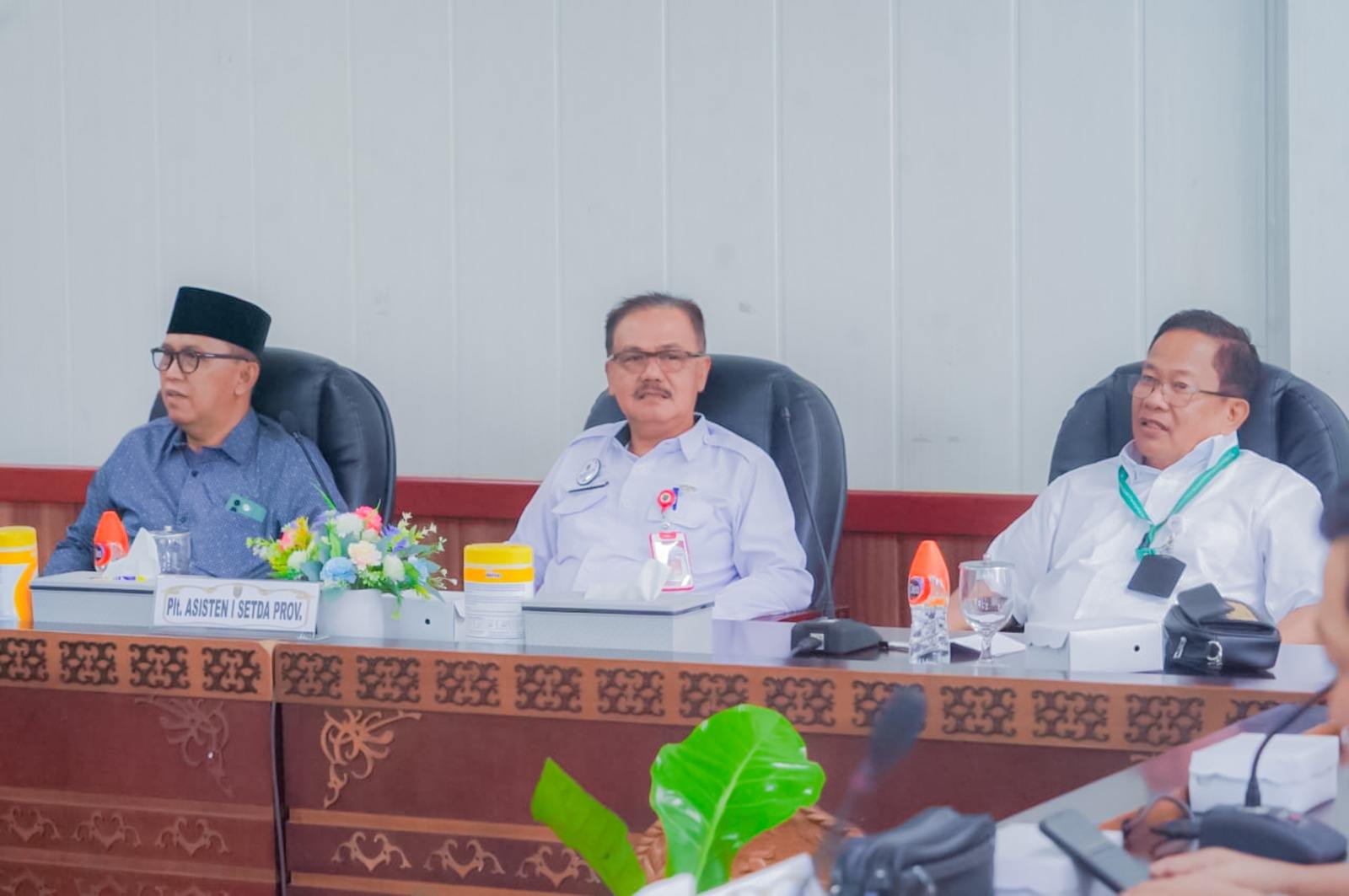 Asisten Ekbang Herson B. Aden Pimpin Rapat Persiapan Pelaksanaan Pawai Muharram dan Doa Bersama