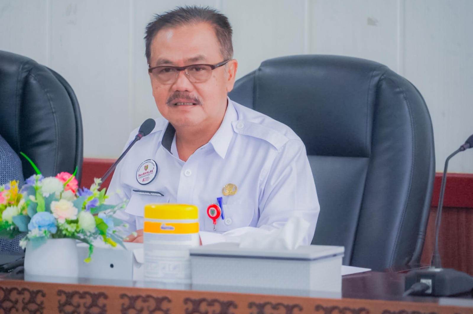 Asisten Ekbang Herson B. Aden Pimpin Rapat Persiapan Pelaksanaan Pawai Muharram dan Doa Bersama