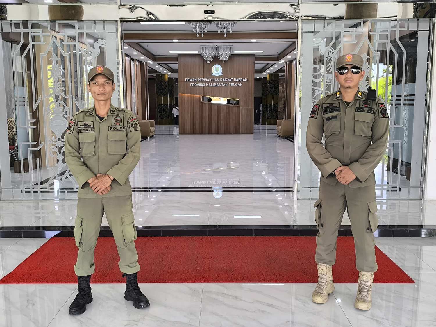 Satpol PP Prov. Kalteng Laksanakan Tugas Pengamanan Pada Kegiatan Aksi Damai