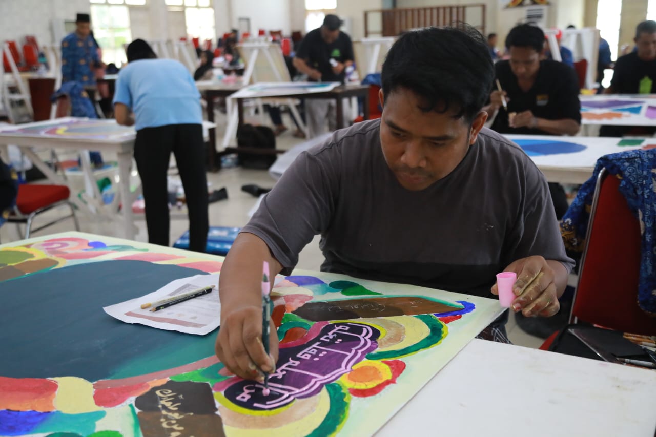 Kakanwil Kemenag Kalteng Bersama Ketua Dewan Hakim Monitoring Pelaksanaan MTQ VIII KORPRI Tingkat Provinsi Kalteng Tahun 2026