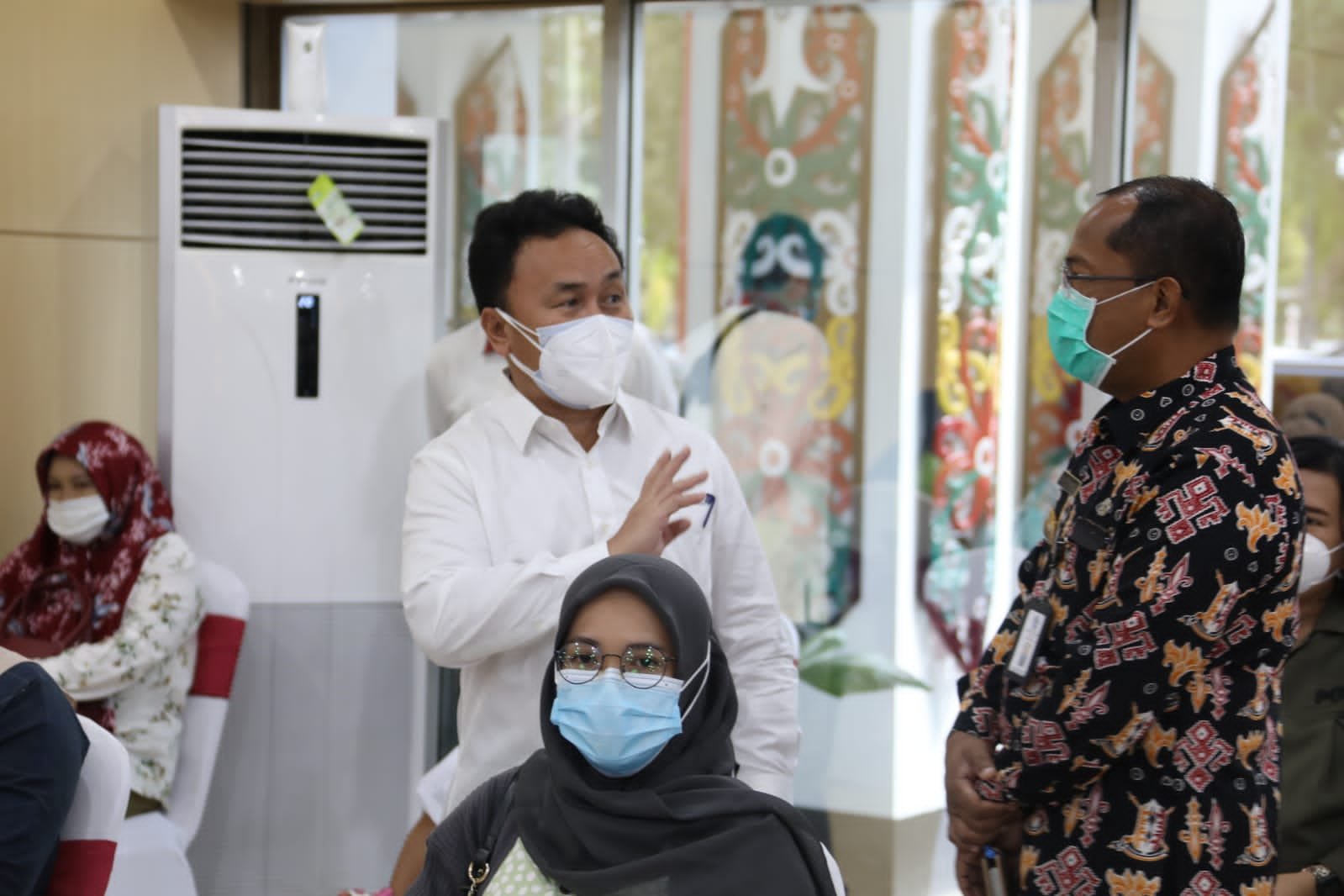 Pemprov Kalteng Lakukan Pencanangan Vaksinasi Covid-19 Serentak Bagi Ibu Hamil